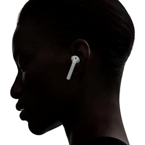 Apple AirPods Wireless Ear Buds, Bluetooth Headphones with Lightning Charging Case Included, Over 24 Hours of Battery Life, Effortless Setup for iPhone 5