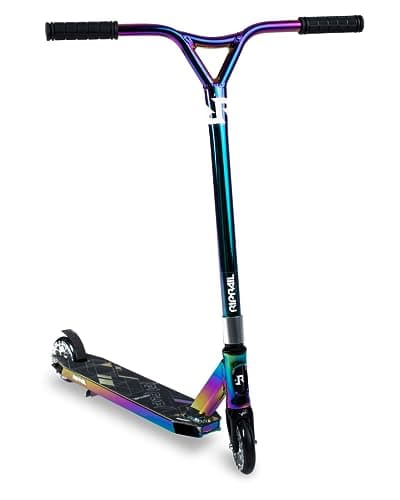 Riprail Jet Fuel Performance Stunt Scooter With Alloy Deck, Core Wheels, ABEC-9 Bearings, NECO Threadless Headset and CNC Machined Fork