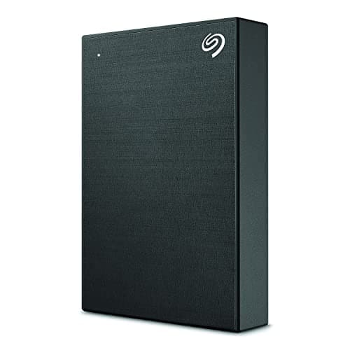 Seagate One Touch, 4TB, Password Activated Hardware encryption, Portable External Hard Drive, Portable External Hard Drive, PC, Notebook & Mac, USB 3.0, Black (STKZ4000400)