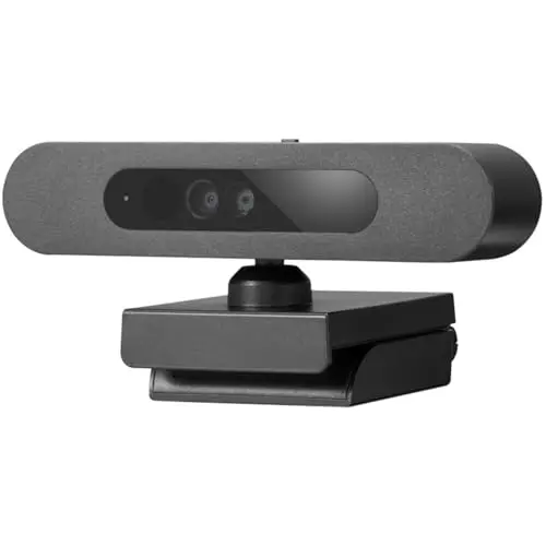 Lenovo 500 Full HD USB Webcam, Black