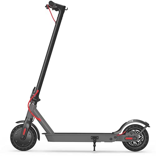 Hiboy S2 Electric Scooter - 8.5" Solid Tires - Up to 17 Miles Long-Range & 19 MPH Portable Folding Commuting Scooter for Adults with Double Braking System and App (Black&Space Grey) 9