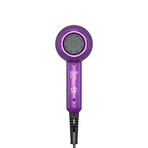 Lightweight Mini Hair Dryer for Pour Painting & RV Compact Travel Blow Dryer for Kids 1000W Ionic Dryer with Concentrator Cool Shot Button 8