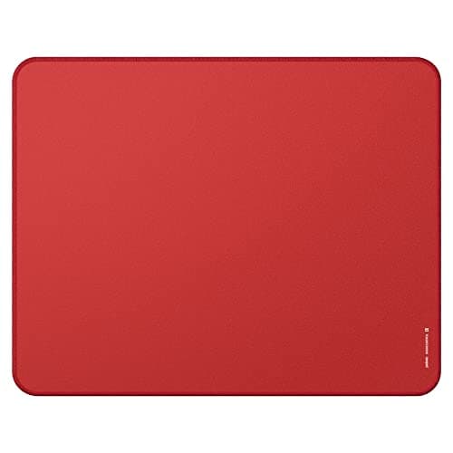 Pulsar - Paracontrol L Esports Level Premium Gaming Mouse Pad v2 - Medium to High Speed Pad Stitched Edge Durable Hybrid Top Surface 13 x 16.5 (L, Red)