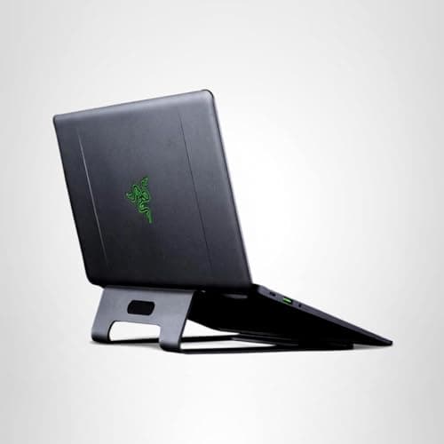 Razer Laptop Stand: Ergonomic Design - Anodized Aluminum Construction - Black 5