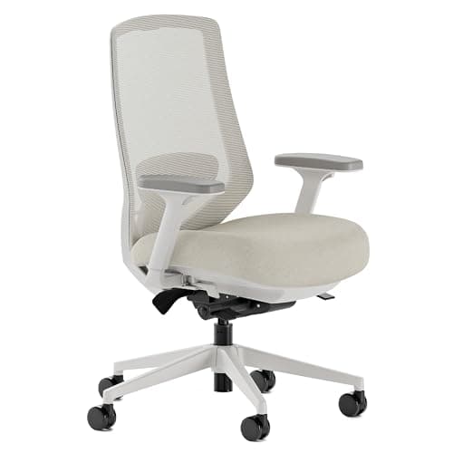 Branch Ergonomic Chair Pro - Mesh Office Chair with 14 Points of Adjustment - Height, Depth & Tilt Adjustable - 5D Armrests - Forward Tilt, Smooth Recline, and Lumbar Support - Shore