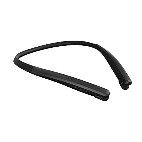 LG Tone Flex Wireless Bluetooth Stereo Neckband Earbuds HBS-XL7-32-Bit Hi-Fi DAC, Meridian Audio, Black