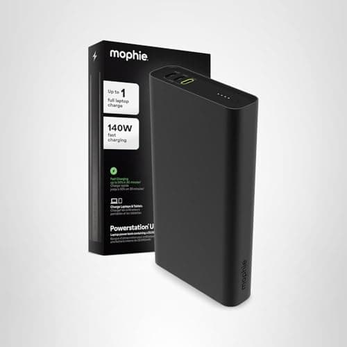 Mophie Powerstation Fast 25,000mAh Power Bank | Extended Fast Charging | 140W, Multi-Device 8