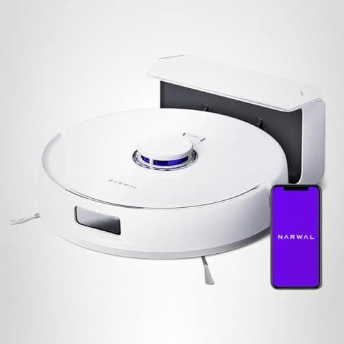 Narwal Freo X Plus Robot Vacuum and Mop, 7-Week Dust Storage, 7800Pa Suction, Zero Tangles, Tri-Laser Obstacle Avoidance, LiDAR Navigation, Self Vacuum Cleaner for Pet Hair, Hard Floor, Carpet 8