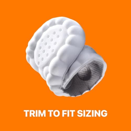 4D Cloud Insoles for Men - Memory Foam Steppers Soles Shoe Boot Inserts - Trim to Fit Insoles for Foot Pain and Fatigue Relief (Black, L) 5