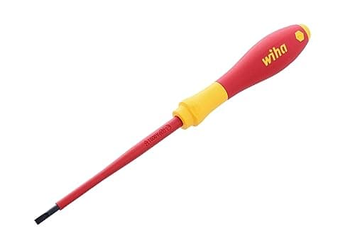 Wiha 32092 Slotted and Phillips Insulated Screwdriver Set, 1000 Volt, 5-Piece 5