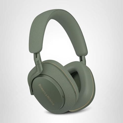 Bowers & Wilkins Px7 S2e Bluetooth Headphones Over The Ear, Over-Ear Headphones - Enhanced Noise Cancellation & Transparency Mode, Crystal-Clear Calls, 30-Hour Playback, Forest Green 7