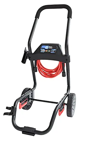 AR Blue Clean BC2N1HSS Electric Pressure Washer-2300 PSI, 1.7 GPM, 13 Amps Quick Connect Accessories, 2 in 1 Detachable Cart, On Board Storage, Portable Pressure Washer, High Pressure, Car, Patio 7