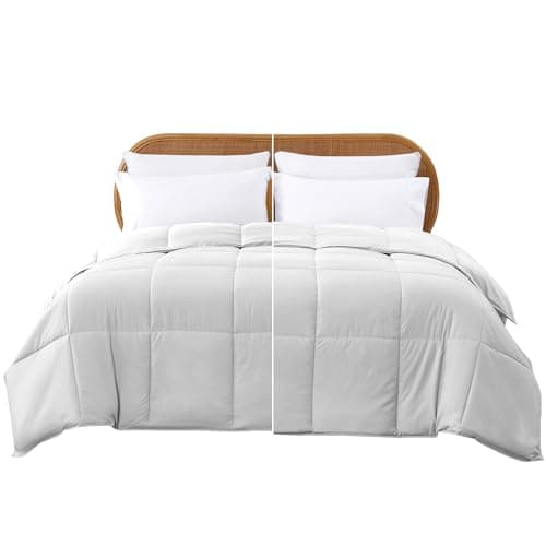 Modern Threads Down Alternative Reversible Comforter White/White Twin