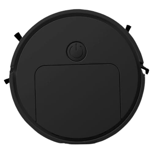 Neroyaner Automatic Robotic Vacuum Cleaner,3 in 1 Robot Cleaner with Strong Suction,Avoid Obstacles Robot Vacuum Cleaner,Low Noise Robot Vacuum Mop for Pet Hair,Carpet Black