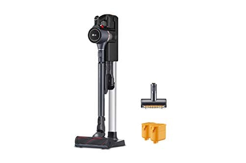 LG CordZero Cordless Stick Vacuum Cleaner, 2 Batteries [10 Year Motor Warranty] Powerful Cleaning for Carpet, Floor, Hardwood, Pet Hair, Furniture, Dust, Lightweight, High-Capacity Dust Bin, A927