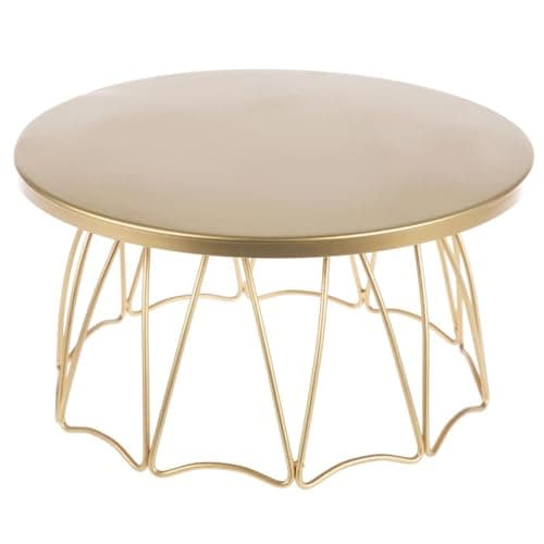 Hobby Lobby Cake Stand, Pedestal Design, Wedding, Party Decor, Birthday, Baby Shower (Gold)