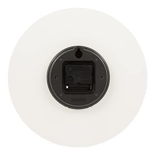 La Crosse Technology 12" Sierra Wood Quartz Analog Wall Clock - White - 404-3630B 5