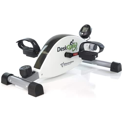 DeskCycle Under Desk Bike Pedal Exerciser - Stationary Bikes for Home & Office - Standard and Adjustable Height Versions