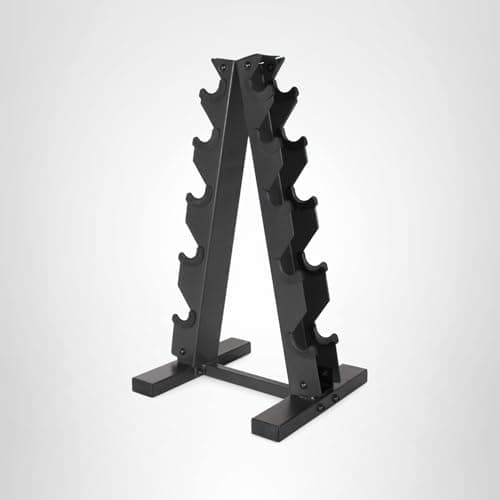 CAP A-Frame Dumbbell Hand Weight Vertical Storage Rack - Carbon 7