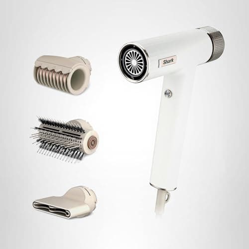 Shark Hair Dryer | SpeedStyle | No Heat Damage Hair Styling Tool | 3 Styling Tools Included | Portable & Powerful Blow Dryer | Best for Straight & Wavy Hair | Silk | HD331 15