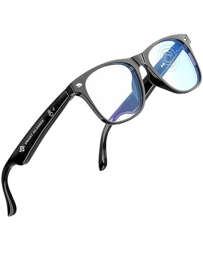 Vital Smart Glasses for Men AI Translation – Open-Ear Bluetooth 5.3 Audio, 164-Language Translator in Phone App Vital Smart Glasses for Women UV400 Blue-Light Blocker Voice-Assistant Eyewear AI Glass