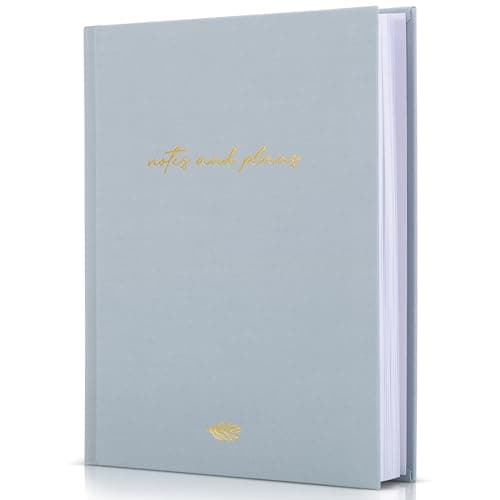 Aesthetic Daily Planner And Notebook With Hourly Schedule - Modern Hardcover To do List Notepad to Easily Organize Your Work Tasks And Appointments - The Perfect Book for School & Office Supplies