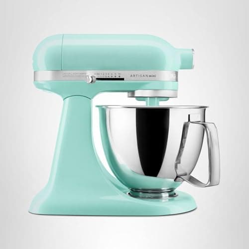 KitchenAid Artisan Mini 3.5 Quart Tilt-Head Stand Mixer - KSM3316X - Ice 9