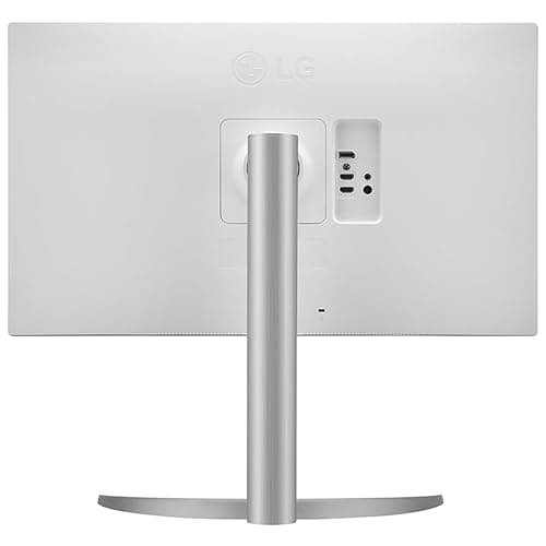 LG 27UP650K-W 27-inch Ultrafine 4K UHD (3840 x 2160) IPS Computer Monitor, 60Hz, 5ms, DisplayHDR 400, Reader Mode, Flicker Safe, HDMI, DisplayPort, Tilt/Height/Pivot Adjustable Stand, White 10