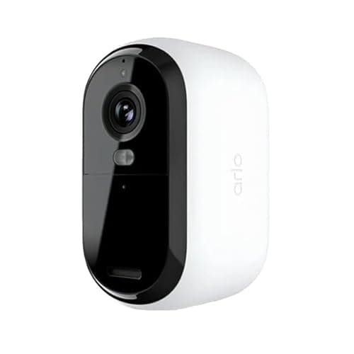 Arlo Essential Spotlight Camera, Wireless Security Camera, Outdoor Camera HD (2nd Gen),1080p Video, Color Night Vision, Direct to WiFi No Hub Needed, Surveillance cam, White
