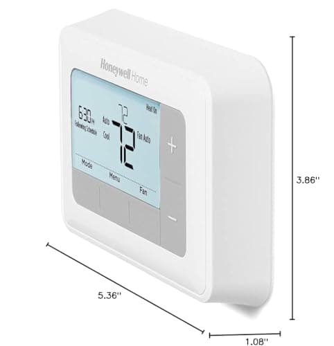 Honeywell Home RTH7560E 7-Day Flexible Programmable Thermostat-Extra-Large Backlit Display, White 10