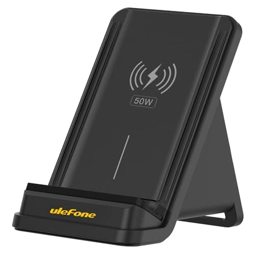 Ulefone 50W Wireless Charger for Ulefone Armor 28 Series, Armor 23 Ultra, Armor 25 Series, Armor 27 Series