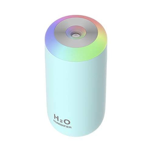 O-Mei Stars Plant Humidifier indoor, 350ml Humidifier for plant, desk, portable, travel (Cyan)