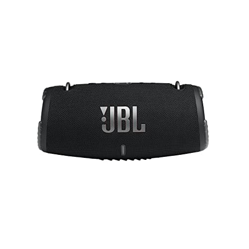 JBL Xtreme 3 - Portable Bluetooth Speaker, Powerful Sound and Deep Bass, IP67 Waterproof, 15 Hours of Playtime, Powerbank, JBL PartyBoost for Multi-speaker Pairing (Black)(Renewed)