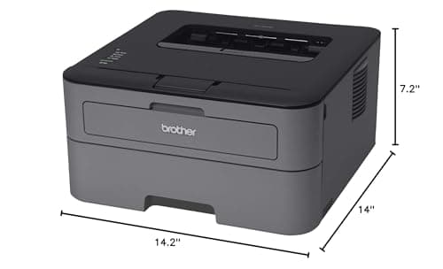 Brother HL-L2300D Monochrome Laser Printer with Duplex Printing (Renewed), Grey & Black 7