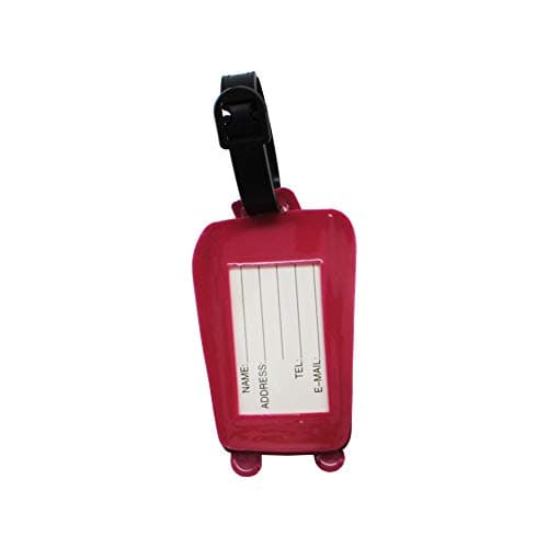Mziart Cute Luggage Tags Unique Funny Bag Tags Cartoon Baggage Suitcase Labels Travel Identifiers Name Tags (Set of 5) 5