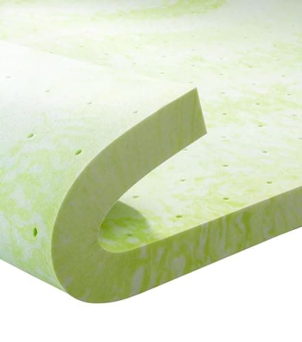Twin Mattress Topper, 3 Inch Memory Foam Mattress Topper Twin for Back Pain, Gel Cooling Bed Topper, Slow-Rebound Memory Foam Topper, Pressure Relief Mattress Toppers, Comfortable Mattress Pad