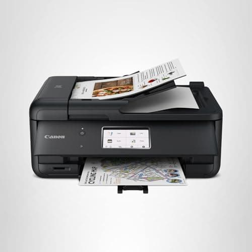 Canon PIXMA TR8620a - All-in-One Printer Home Office|Copier|Scanner|Fax|Auto Document Feeder | Photo, Document | Airprint (R), Android, Black, Works with Alexa 12