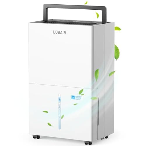 4500 Sq.ft Energy Star Dehumidifier for Home Basement, 52 Pints Large Room Dehumidifier with Drain Hose & Water Tank, Intelligent Humidity Control, Auto Defrost, for Living Room - 2024 Update