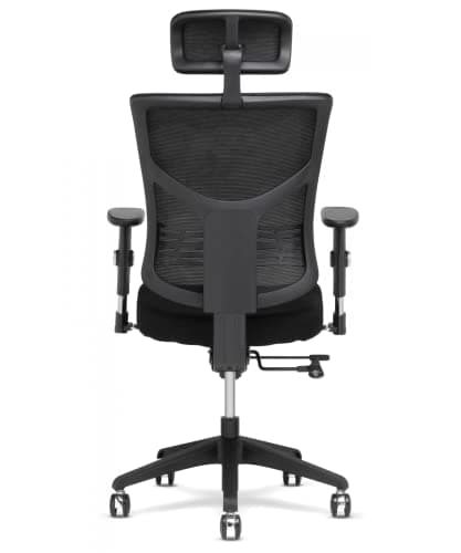 X-Chair X-Project High End Task Chair, Black A.T.R. Fabric with Headrest - Ergonomic Office Seat/Advanced Tensile Recovery Fabric/Highly Adjustable & Supportive/Comfortable Feel/Perfect for Workspace 6