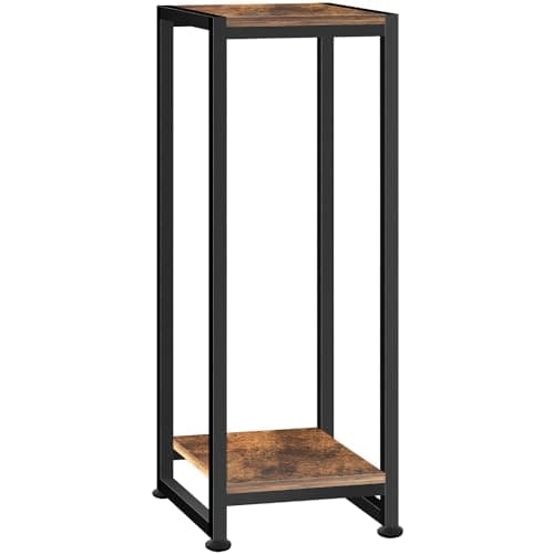 Lilybud--lily Plant Stand Indoor, 31.5'' Tall Wood Plant Stands Heavy Duty Pedestal Stand for Indoor Outdoor, Modern Corner Flower Stand for Patio, Living Room, Balcony