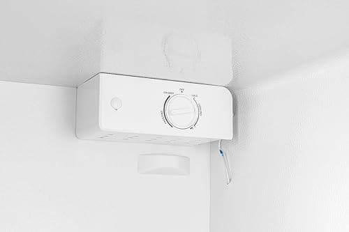 KoolMore 7 Cu. Ft. Garage Ready Convertible Upright Manual Defrost Freezer/Refrigerator in Stainless Steel 8