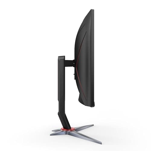 AOC C27G2Z 27" Curved Frameless Ultra-Fast Gaming Monitor, FHD 1080p, 0.5ms 240Hz, FreeSync, 2 x HDMI 2.0, 1 x Display Port, Height Adjustable, Xbox PS5 Switch Ready, 3-Year Zero-Bright-Dot 5