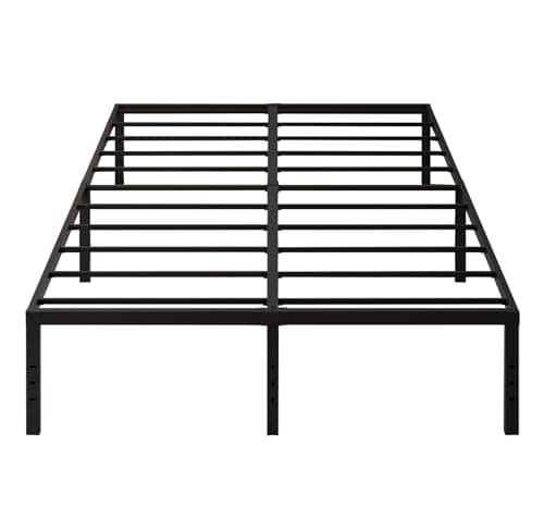 caziwhave Full Size Bed Frame 14 Inch High Max 3500 lbs Heavy Duty Metal Mattress Foundation Platform Bed Frame Full Sturdy Steel Slat Support No Box Spring Needed Easy to Assembly Non Slip