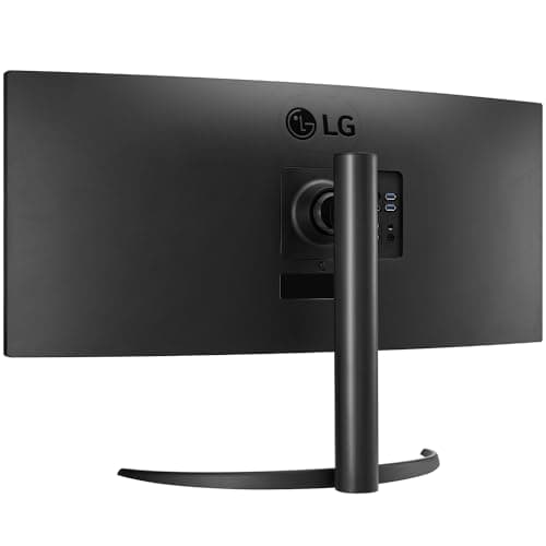 LG 34WR55QC-B 34" Curved UltraWide WQHD HDR 10 100Hz Monitor with USB Type-C, 3440x1440 Curved Display, 100Hz Refresh Rate, AMD FreeSync, Borderless Design 9