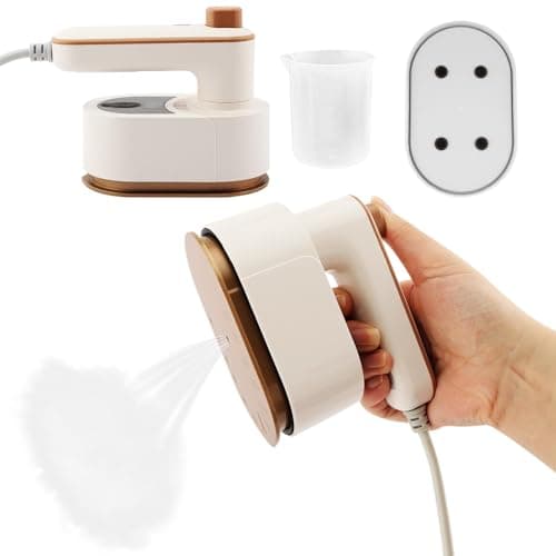 Steamer Iron, Mini Portable Steamer for Clothes Steamer Handheld Steamer Garment, 220V 40W Travel Steamer Anti Scald Electric Steam Ironing For Home Office Travel
