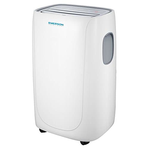 Emerson Quiet Kool 8000 BTU Portable Air Conditioner with Dehumidifier for Apartment or Bedroom, 115V, Air Conditioner Portable for Rooms up to 300 Sq. Ft. with Remote Control, White