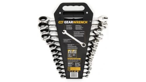 GEARWRENCH 13 Piece 12 Point Ratcheting Combination Wrench Set SAE | 9312 8