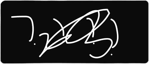 Black Line Gaming Mouse inches, Anime Mousepad,Full with Stitched Edges