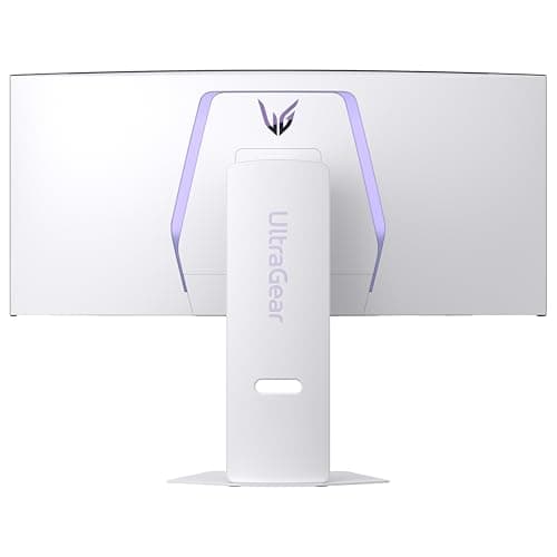 LG 34GX90SA-W 34-inch Ultragear WQHD (3440 x 1440) OLED Curved Gaming Monitor 240Hz, 1ms, NVIDIA G-Sync Compatible, AMD FreeSync Premium, VESA DisplayHDR True Black 400, webOS, USB Type-C, White 7