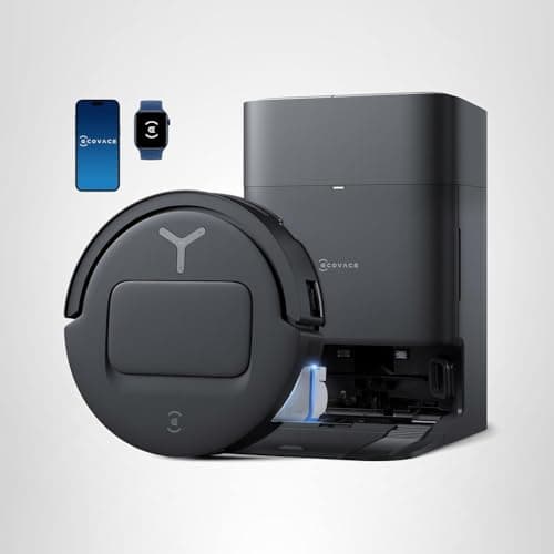 ECOVACS DEEBOT T80 Omni Robot Vacuum and Mop, Instant Self-Cleaning OZMO Roller Mop, TruEdge Deep Cleaning, AI Navigation, 18,000Pa Suction and ZeroTangle 3.0 for Pets and Carpets 11